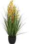 Decoratieve plant DKD Home Decor Geel (40 x 40 x 114 cm)