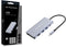 Conceptronic DONN20G - USB 3.2 Gen 1 Type-C - Ethernet LAN 10/100/1000 Mbit/s - Grijs