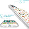 iMoshion Hoesje Geschikt voor iPhone 7 / 8 / SE (2020) / SE (2022) Hoesje Siliconen - iMoshion Design hoesje - Transparant / Allover Sushi