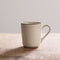 Dutch Rose Organic Mok 39 cl - Theemok - Koffiemok - Creme - Stoneware Handgemaakt .