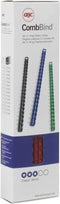 GBC - Bindrug 8mm 21rings A4 zwart 100 stuks