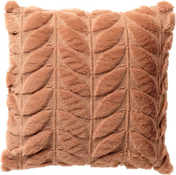 Dutch Decor AYA - Sierkussen 45x45 cm – driedimensionale print – heerlijk zacht - Cork - roze - Inclusief binnenkussen