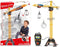 Dickie Toys - Giant Constructie Kraan 120 cm - Afstandsbediening 350° draaiend - Geel zwart