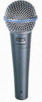 Shure Beta 58A - Dynamische zangmicrofoon - Supercardioïde patroon - Robuuste bouw