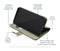 Mobilize Telefoonhoesje geschikt voor Samsung Galaxy S25 Ultra Hoesje | Mobilize Premium Gelly Bookcase Portemonnee | Pasjeshouder voor 3 Pasjes | Telefoonhoesje voor Pinpas / OV Kaart / Rijbewijs - Groen
