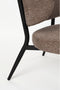 Housecraft Living Sanne Loungestoelen/ Fauteuil Bruin - Set van 2