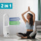 djive Flowmate ARC Casual - Rotorloze ventilator & luchtreiniger - HEPA 14 filter & UV-C licht - Wit