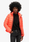 Superdry Hooded Classic Fuji Puffer Dames Jas - Slimfit - Afneembare capuchon - Maat XS