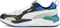 PUMA X-Ray 2 Square - Unisex Sneakers - Imitatieleer - Puma Black-Puma White-Gray Violet-Future Blue-Parasailing - Maat 42.5