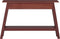 vidaXL - Wandtafel - 110x30x75 - cm - massief - mahoniehout - bruin