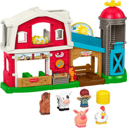 Fisher-Price Little People - Dierenverzorgingsboerderij - Interactieve speelset met geluiden en muziek