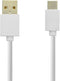 Grab 'n Go - USB-C naar USB-A kabel - 1m - Wit