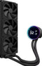 NZXT Kraken Elite (2024) - AIO CPU Koeler - 360mm Radiator met RGB-scherm - Zwart