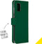 Accezz Galaxy A31 - Flip Cover - Krasbestendig Schokbestendig - Groen