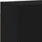 vidaXL - Tv-wandmeubel - 40,5x30x40 - cm - bewerkt - hout - zwart