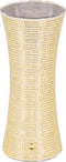Housevitamin Bloemen Vaas - Disco-Glitter-Glas-Goud - 12,5x12,5x30cm