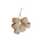 Servetring Home ESPRIT Wit Natuurlijk Bamboe Rotan 5 x 5 x 3 cm
