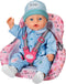 BABY born Autostoel - Poppenvervoersmiddel 36 + 43 cm