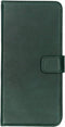 Selencia Galaxy S9 Plus - Echt Lederen Bookcase - Ruimte voor 3 pasjes - Groen