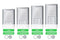 Ritto Entravox - Deurstation Audio - 3 belknoppen LED - Zilver
