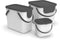 Rotho Albula afvalscheiders - BPA vrij - 25L - wit