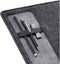 Sigel bureau onderlegger - Casualstyle - vilt - grijs - SI-SA302