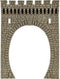 Vollmer 48100 H0 Tunnelportaal 1-sporig Kant-en-klaar model