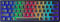 AULA F3261 - Bedraad Gaming Toetsenbord - Mechanisch - RGB - 61keys - Red switch - Hot swap - Qwerty - Zwart