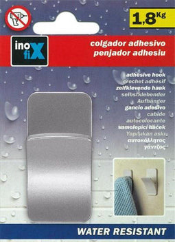 Inofix Mat Chroom Ophanghaak Zelfklevend (bestand in zeer vochtige ruimte's) 1,8KG