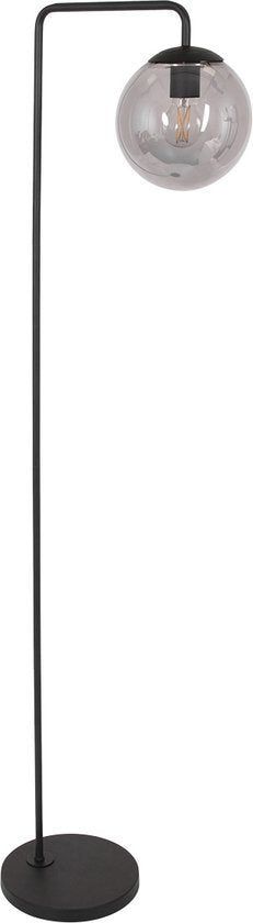 Steinhauer Bollique - Vloerlamp - Elegant ontwerp - Zwart