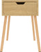 vidaXL - Nachtkastjes - 2 - st - 40x40x56 - cm - bewerkt - hout - sonoma - eikenkleurig