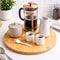 Ceruzo Lazy Susan - Draaibaar Dienblad - Ø 35cm - Draaiplateau -Serveerbord-Bamboe