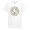 T-Shirt met Korte Mouwen voor kinderen Nike JDB POOLSIDE JUMPMAN SS TEE 95D122 001 Wit Maat 16 jaar