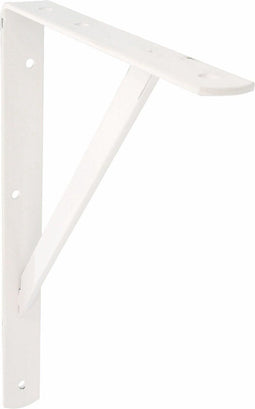 AMIG Plankdrager/planksteun van metaal - gelakt wit - H500 x B325 mm - boekenplank steunen - tot 185 kg