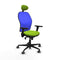 Jorquera Piqueras y Crespo 3D036G1 - Bureaustoel met hoofdsteun - Verstelbare hoogte - Pistache