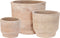 Bloempot set van 3sts terra kl