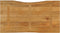 vidaXL - Tafelblad - met - natuurlijke - rand - 120x60x2,5 - cm - massief - mangohout