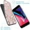 iMoshion Hoesje Geschikt voor iPhone SE (2022) / SE (2020) / 8 / 7 Hoesje Siliconen - iMoshion Design hoesje - Roze / Meerkleurig / Goud / Pink Graphic