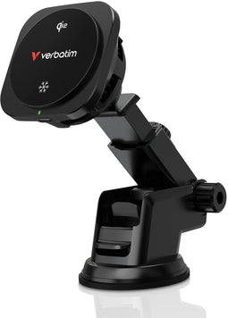 Verbatim Charge 'n' Drive Qi2 - Draadloze autolader 15W - Zwart