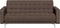 ABERDEEN - Slaapbank 3-zits - Donkerbruin - Polyester