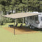 vidaXL - Tenttapijt - 400x700 - cm - HDPE - zandkleurig