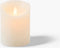 Anna's Collection Stompkaars - LED - parel creme - H10 cm - bewegende vlam - kaars