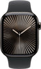 Apple Watch Series 10 - Smartwatch - GPS + Cellular - 42mm - Titanium - Grijs (Zwart)
