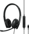 Sennheiser EPOS ADAPT 160T - USB-C headset - ANC gecertificeerd voor Microsoft Teams - Zwart