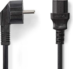 Nedis CEGP10000BK100 - Stroomverlengkabel 10 A - Geaarde stekker - Zwart