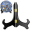 Luft Houten borden display - Bordenstandaard - Tot 27 cm hoog - Zwart