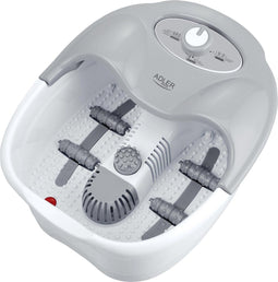 Adler AD 2167 - Voetmassage apparaat - Bubbel en warmtemassage - Wit/grijs