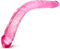Geaderde Dubbele Dildo - Roze