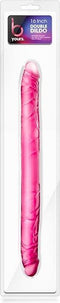 Geaderde Dubbele Dildo - Roze