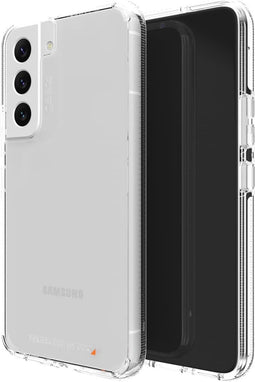 Gear4 Hoesje Geschikt voor Samsung Galaxy S22 - Gear4 Crystal Palace Backcover - Transparant
